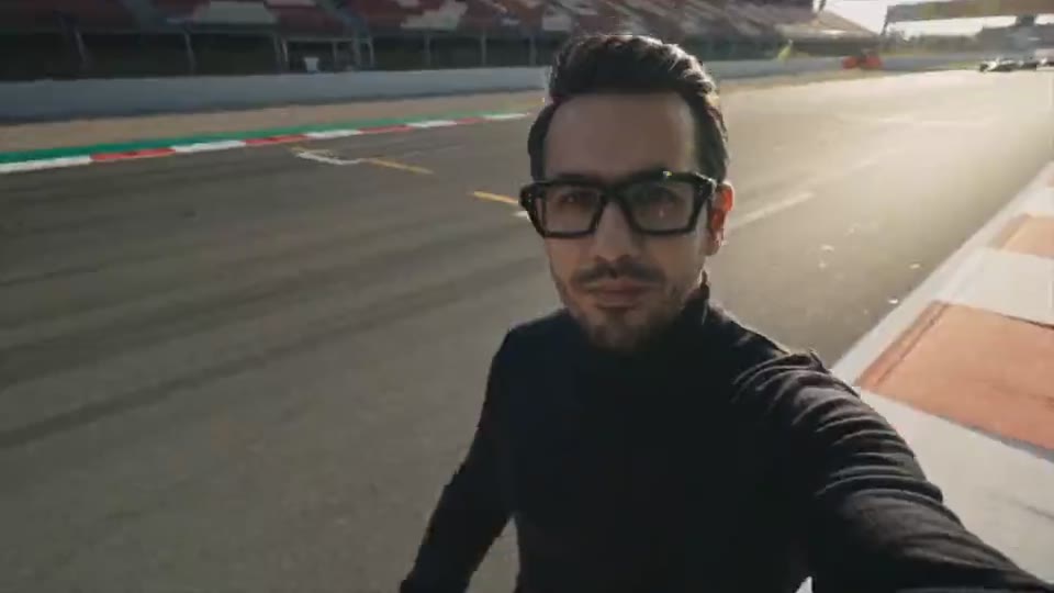 Arslan Javed on track